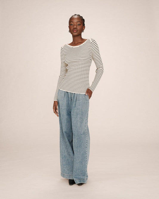 Samedi Top | Ecru Blouse Grace and Mila