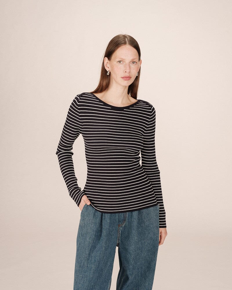Samedi Top | Marine Blouse Grace and Mila 