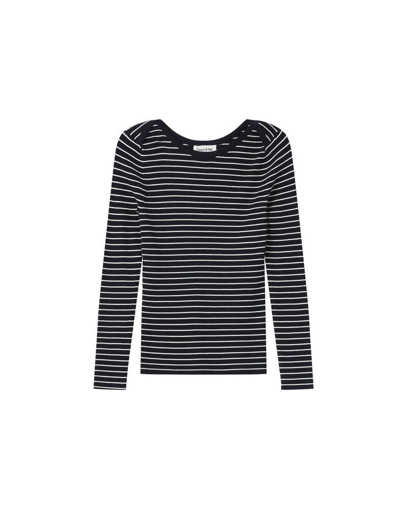 Samedi Top | Marine Blouse Grace and Mila 
