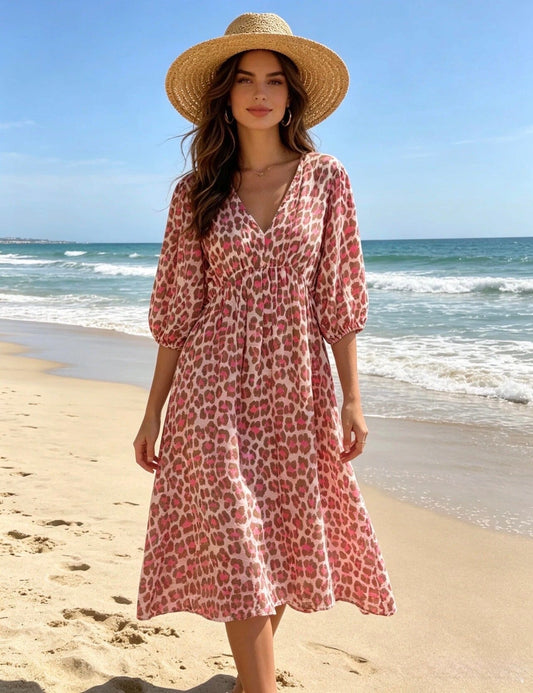 Saskia Dress | Olive Dress Parisienne Collection 