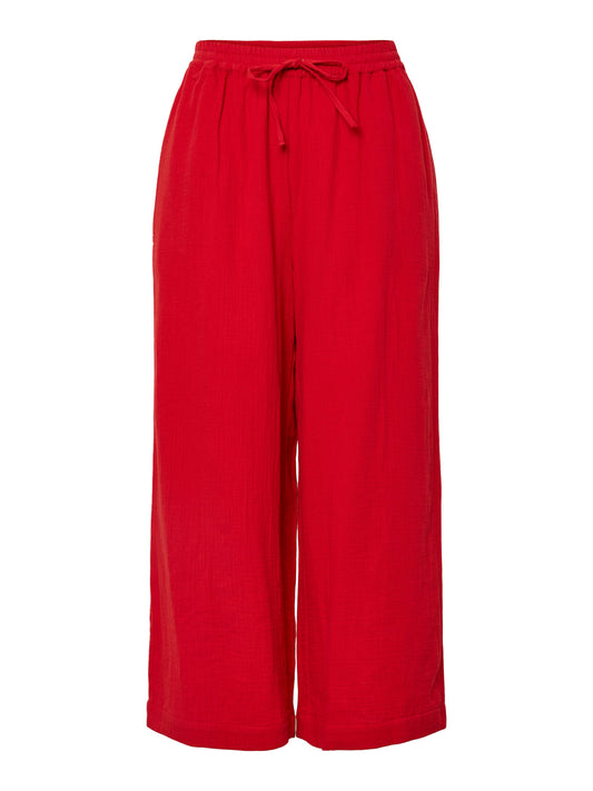 Sastina Culottes | Adrenaline Red Pants Pieces 