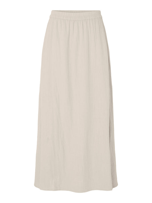 Sastina Maxi Skirt | Silver Gray Skirt Pieces 