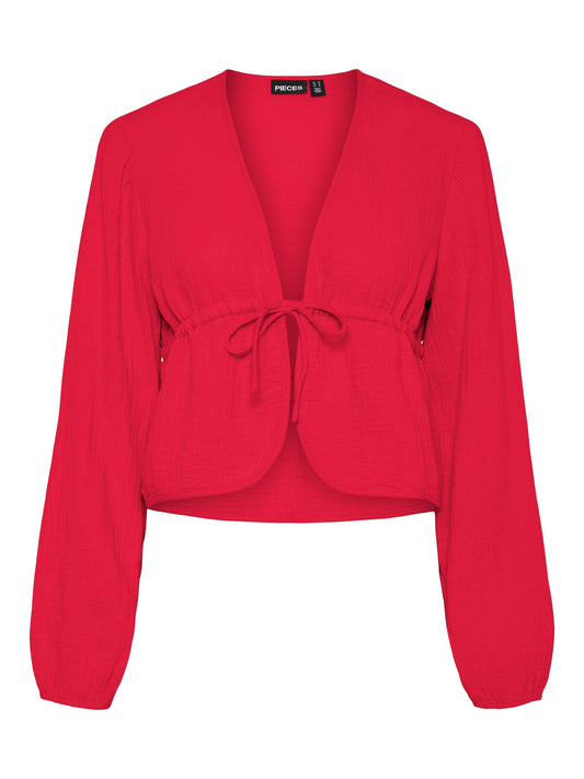 Sastina Tie Top | Lollipop Shirts & Tops Pieces 