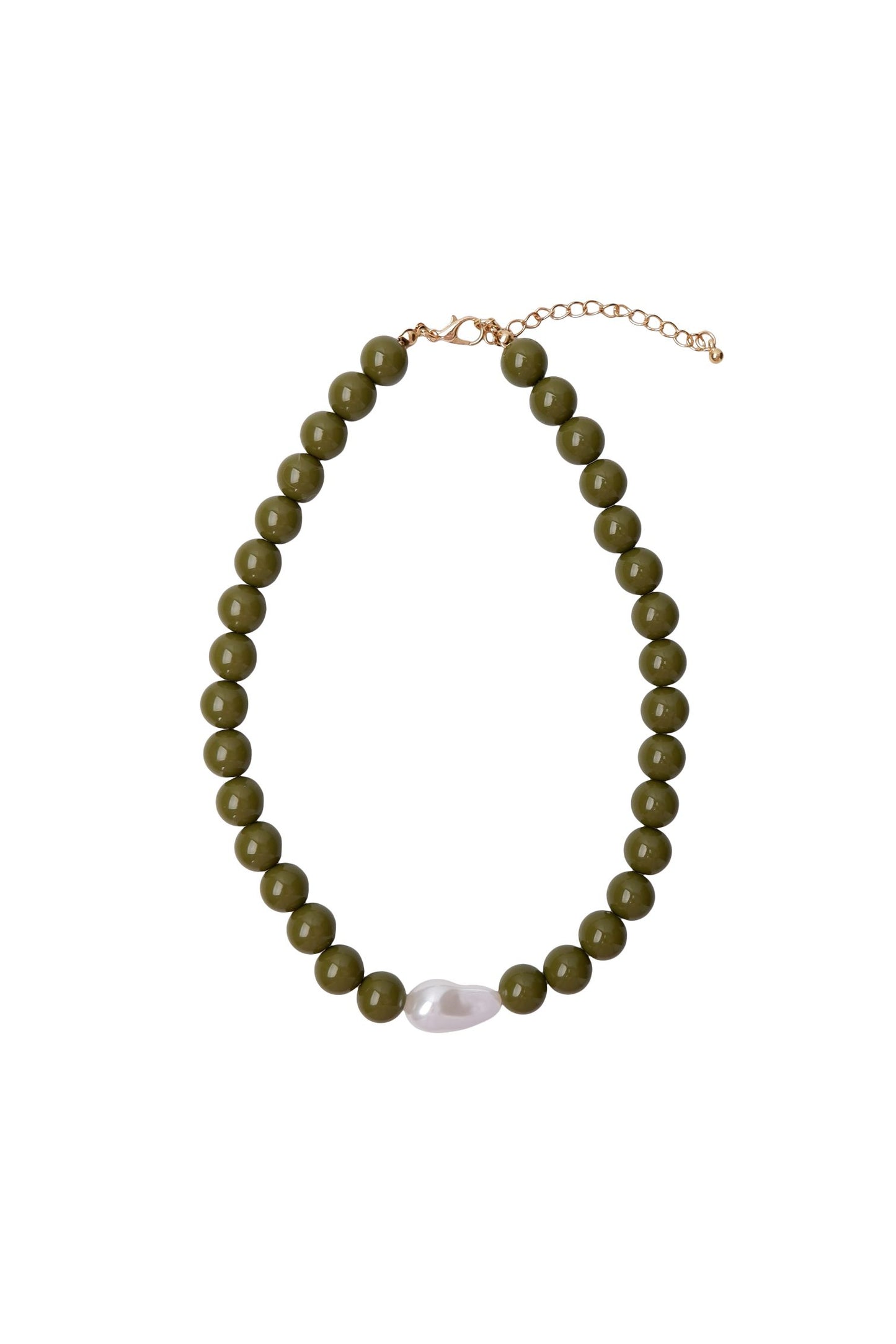 Savina Necklace | 2 Colours Necklaces Black Colour Army 