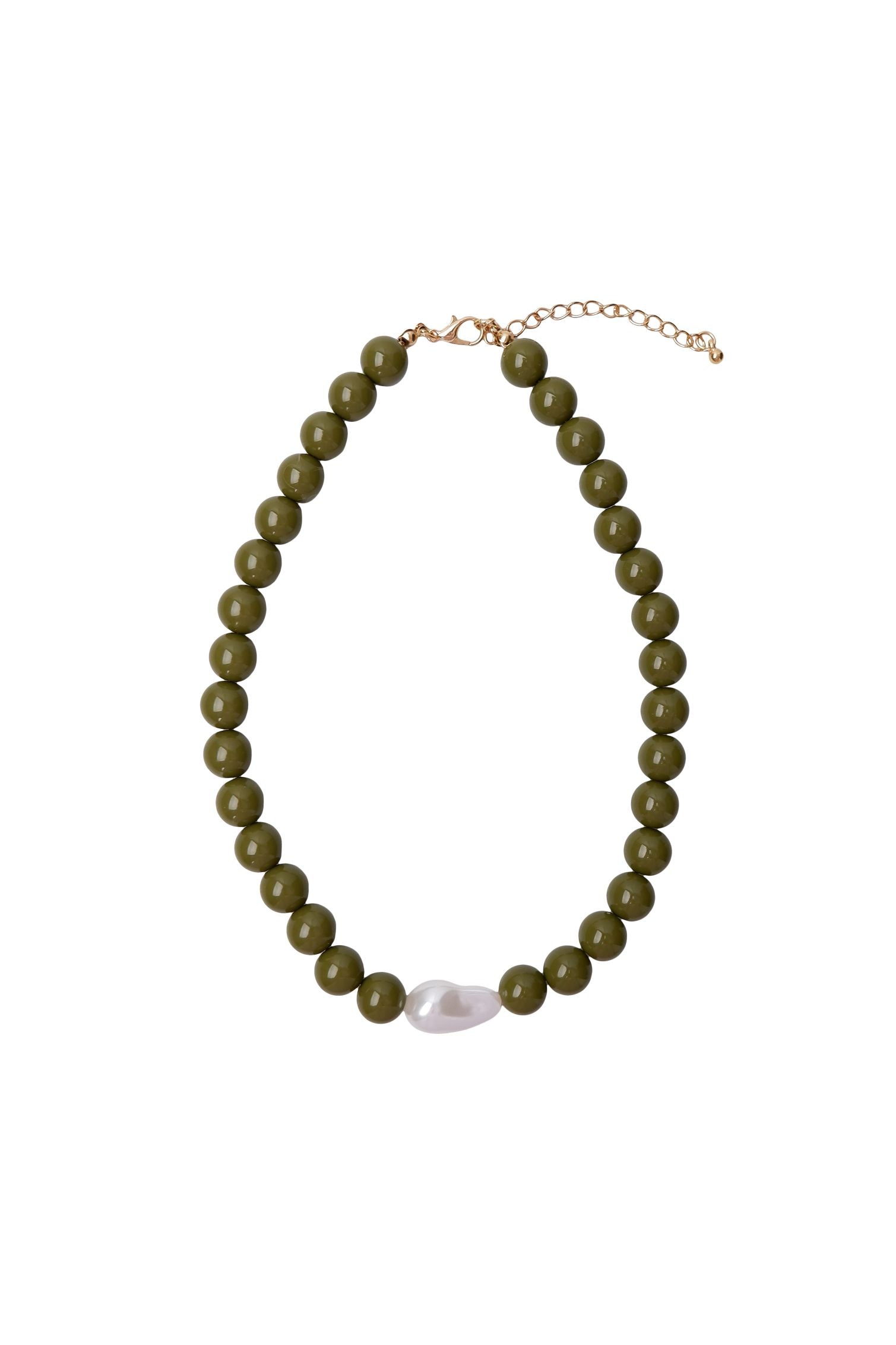 Savina Necklace | 2 Colours Necklaces Black Colour Army 