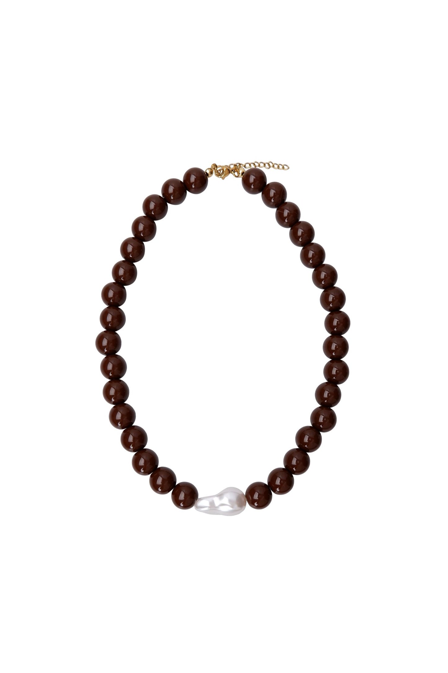 Savina Necklace | 2 Colours Necklaces Black Colour Coffee 
