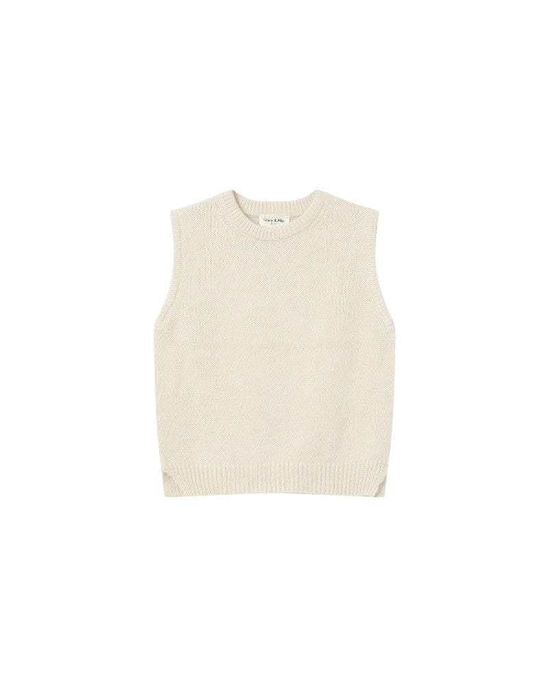 Say Knit | Ecru Blouse Grace and Mila 