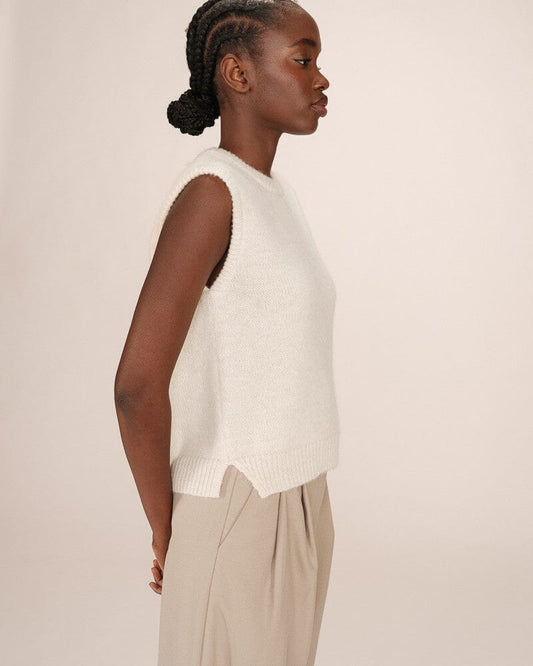 Say Knit | Ecru Blouse Grace and Mila