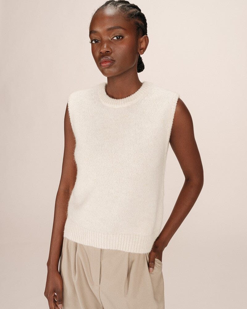 Say Knit | Ecru Blouse Grace and Mila 