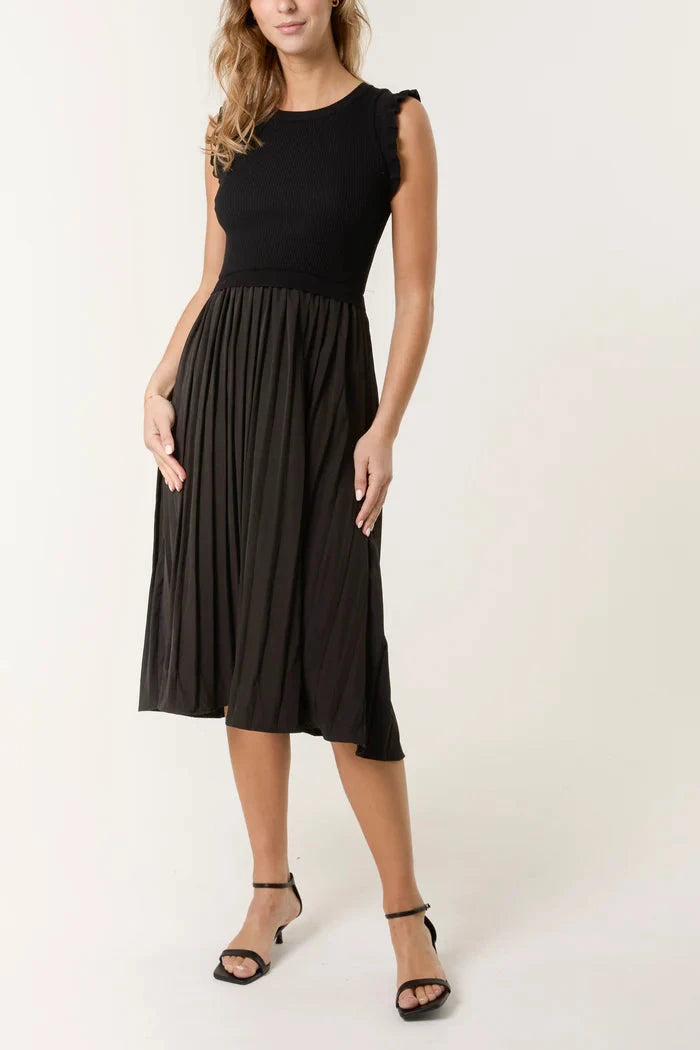 Saylor Dress | 2 Colours Dresses London Collection Black S/M 