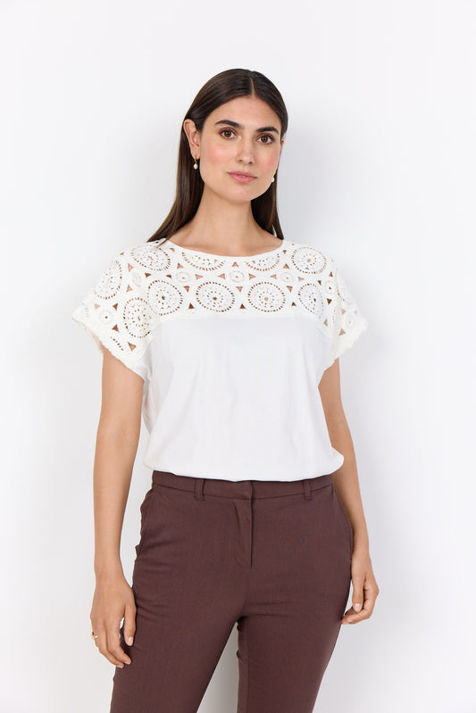 Shena Top | Off White Blouse Soya Concept 