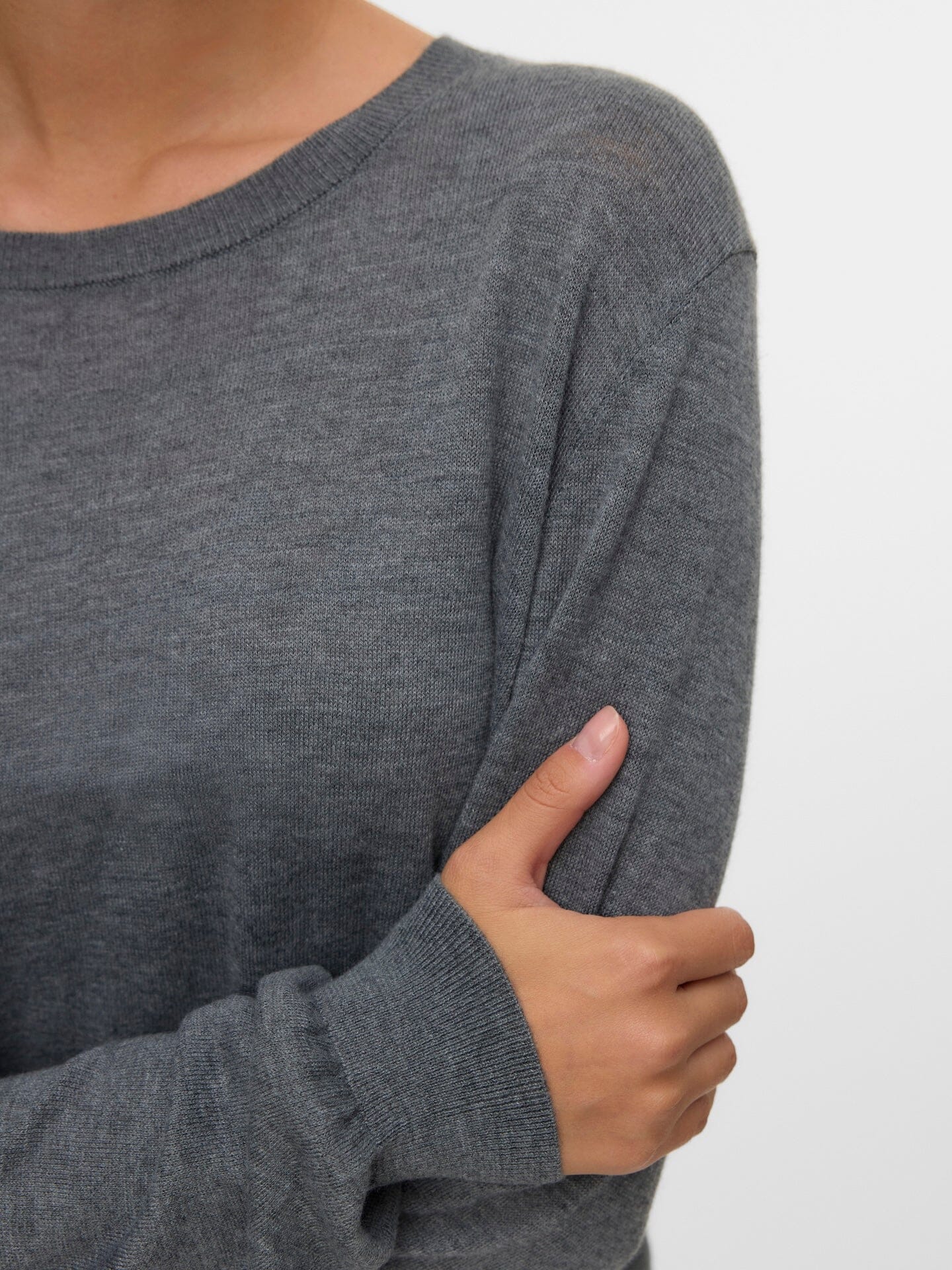 Sidse Knit | Medium Grey Shirts & Tops Aware 