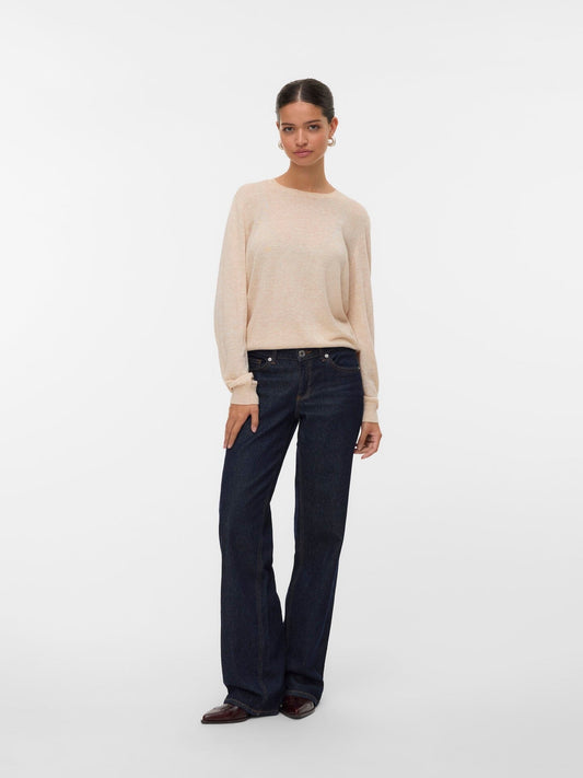 Sidse Knit | Natural Melange Shirts & Tops Aware 
