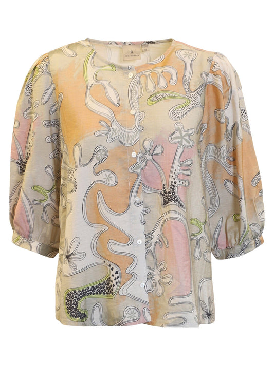 Signe Blouse | Sand Mix Blouse B.Copenhagen 