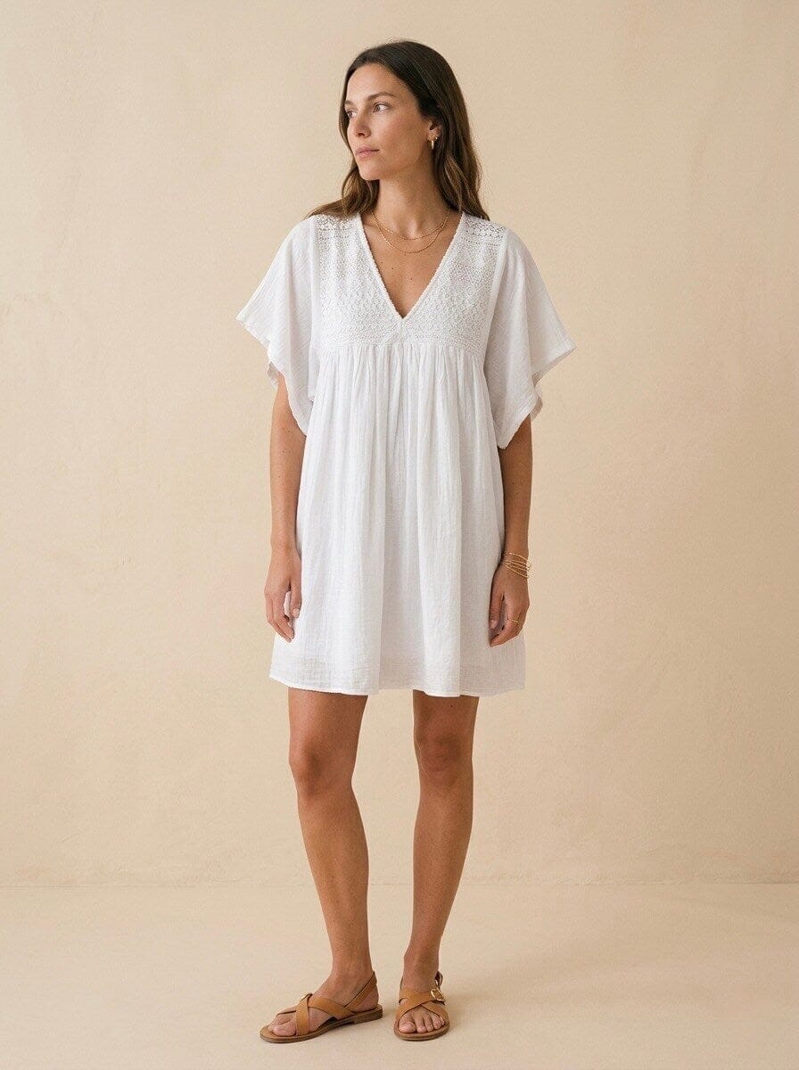 Sigrid Dress | White Dress Parisienne Collection 
