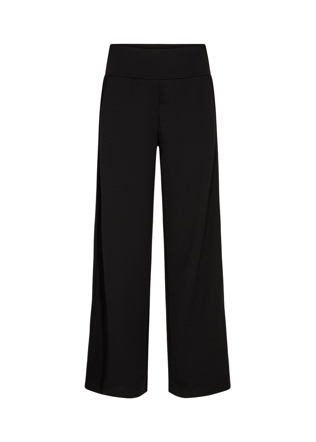 Siham Wide Pants | Black Pants Soya Concept 
