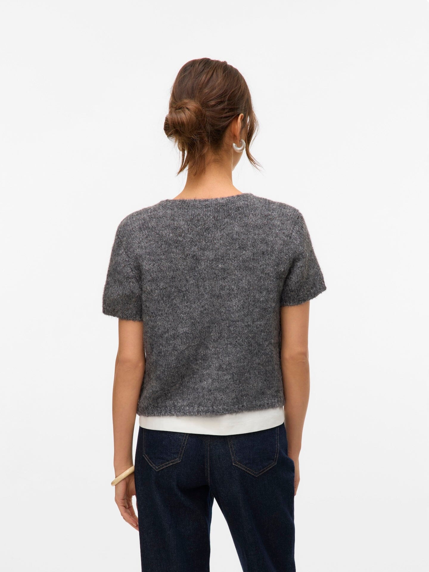 Silja Cardigan | Medium Grey Knitwear Aware 