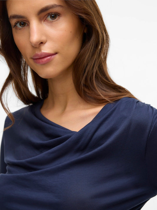Simantha Top | Dark Sapphire Shirts & Tops Aware 