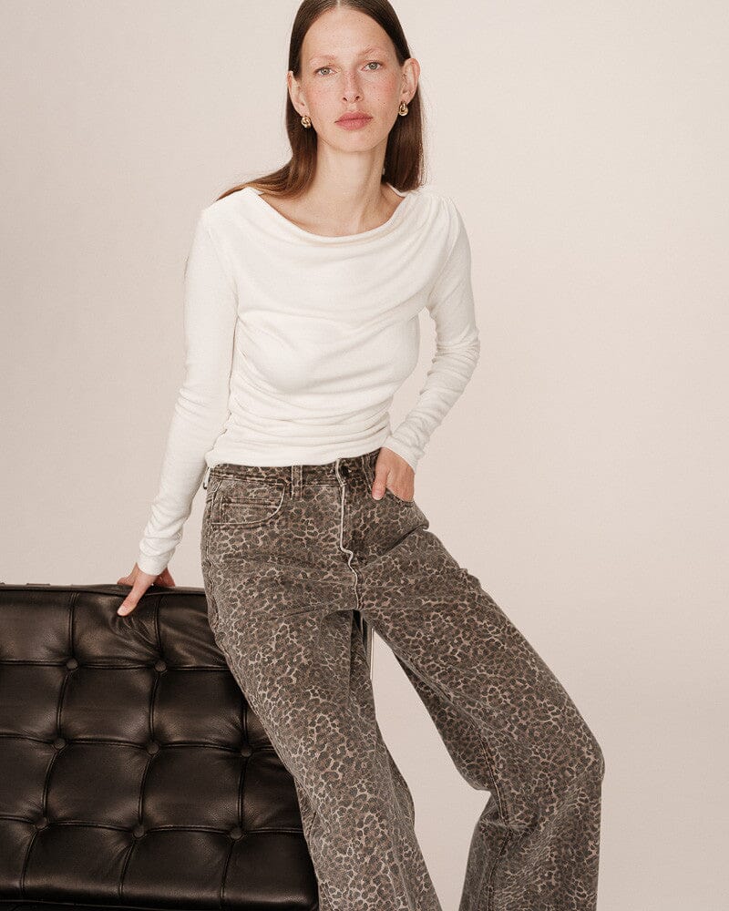 Sioux Top | Ivory Blouse Grace and Mila 