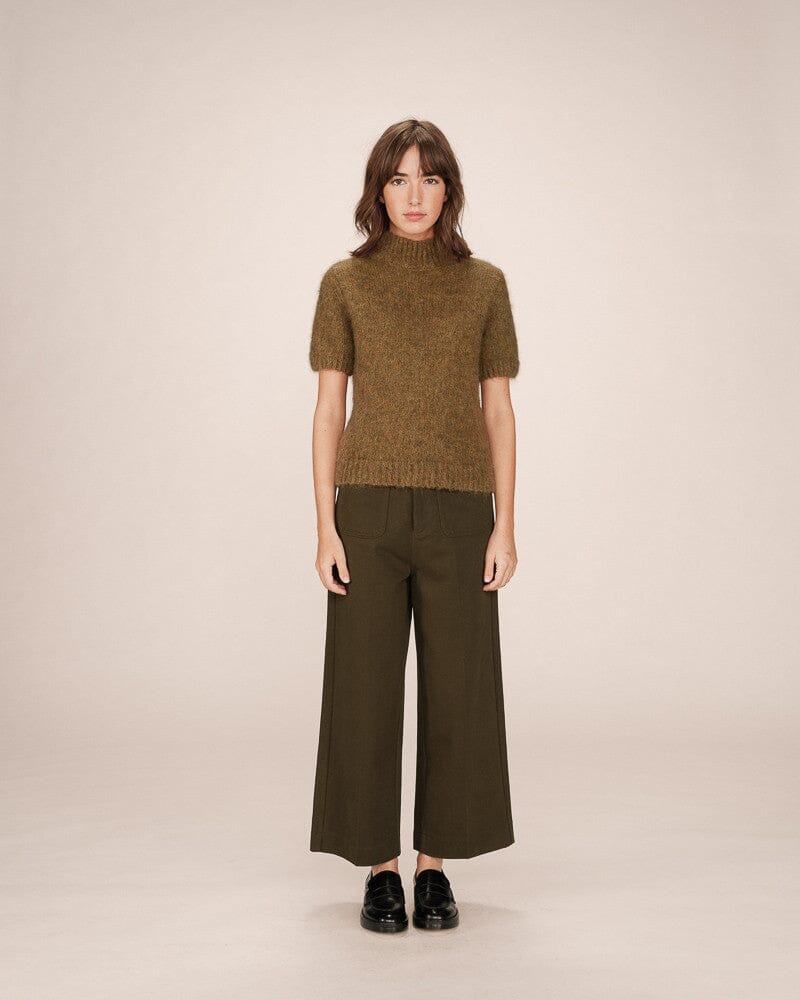 Sole Trousers | Vert Foret Pants Grace and Mila 