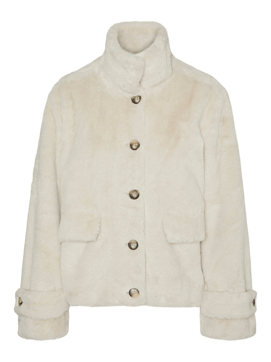 Sonjaeva Jacket | Oatmeal Coats & Jackets Vero Moda 