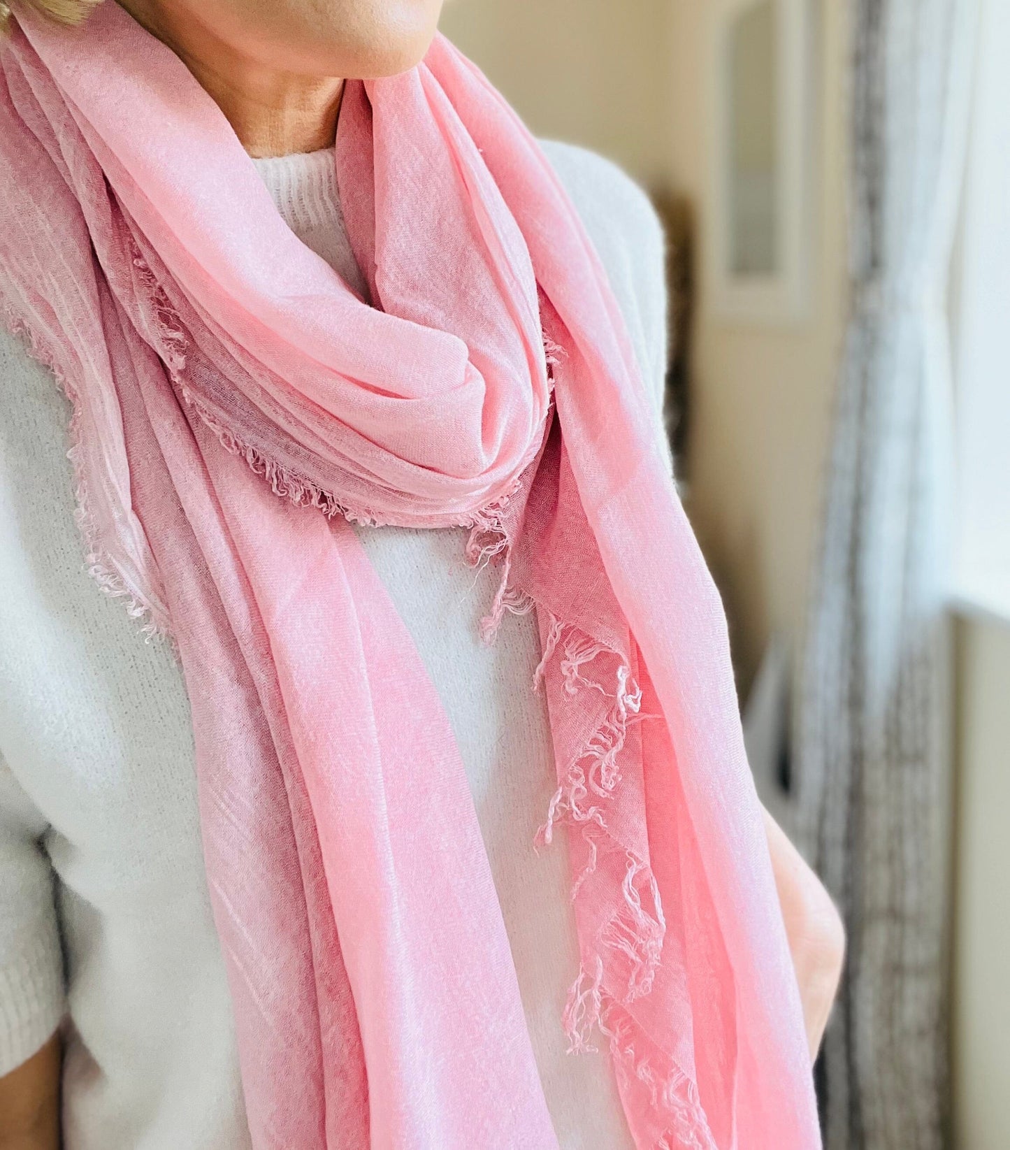 Sophie Scarf | Multiple Colours Scarf French Edit Rose 