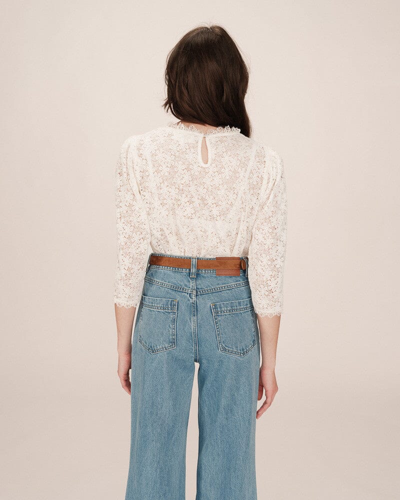 Stella Blouse | Ecru Blouse Grace and Mila 