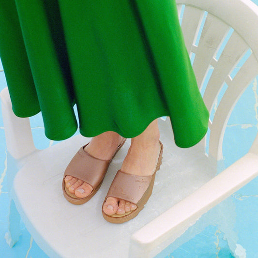 Sunny Sandals | Bronzo Metal Shoes Lemon Jelly 