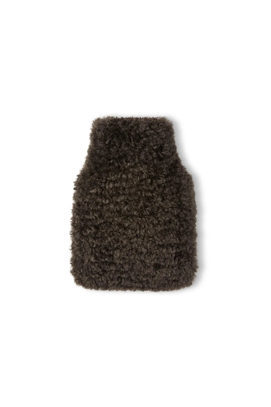Teddy Hot Water Bottle | Curly | Cocoa Sleeping Aids Chalk 