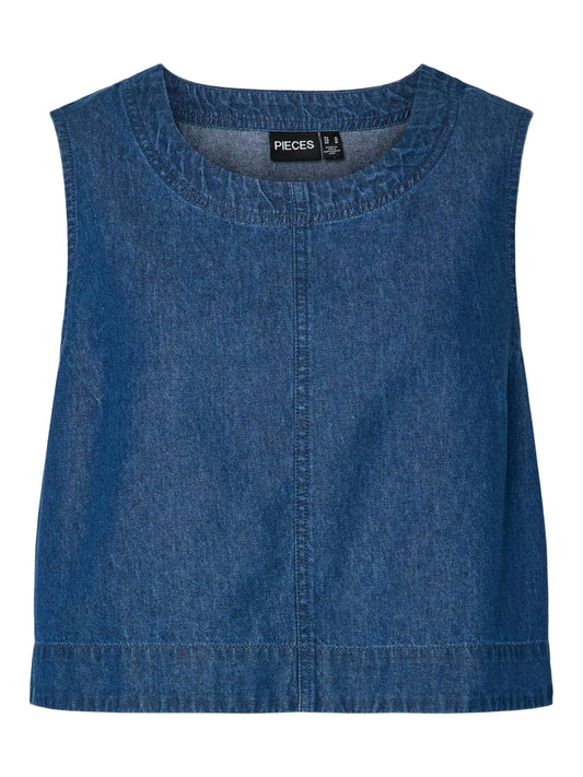 Tenim Top | Medium Blue Shirts & Tops Pieces 