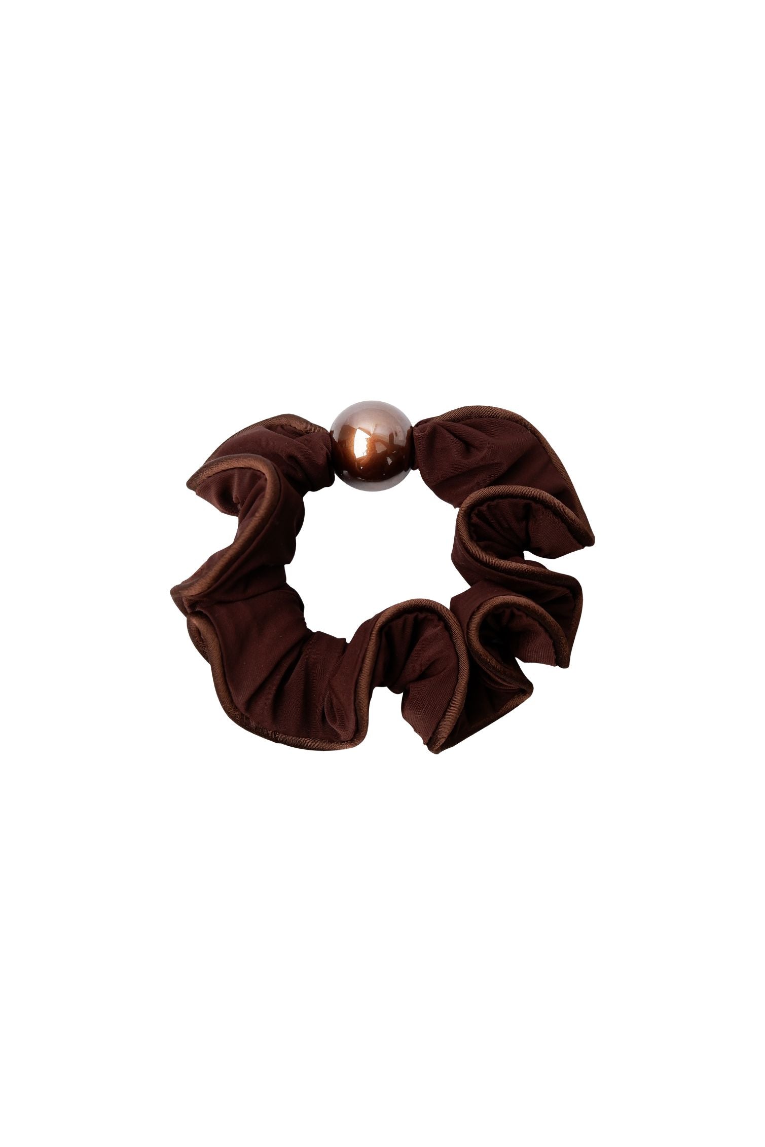 Teresa Mini Satin Scunchie | 3 Colours Hair Accessories Black Colour 