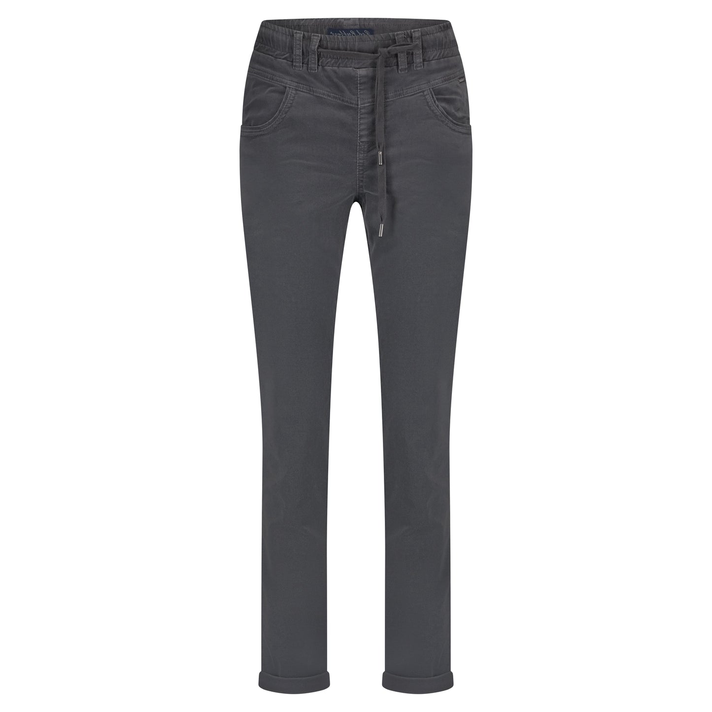 Tessy Velvet Jogger | Lava Pants Red Button 