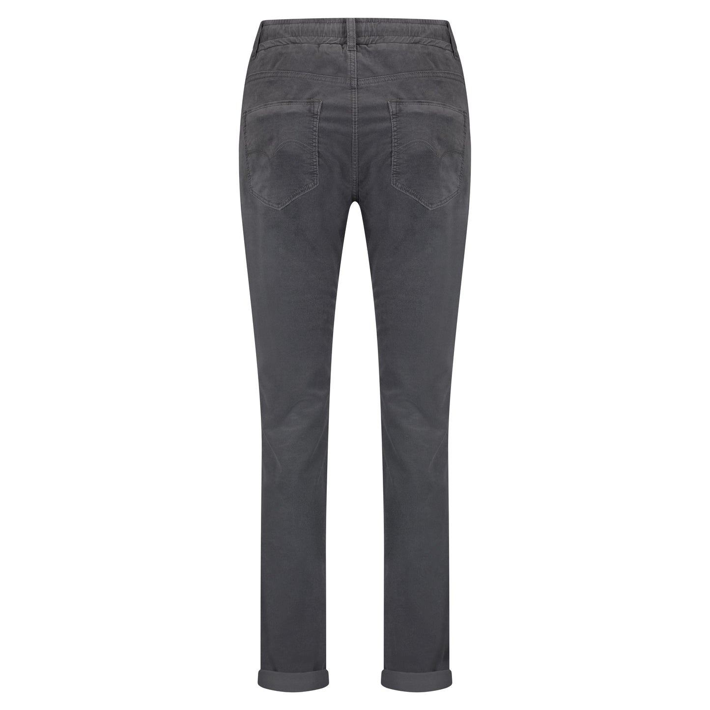 Tessy Velvet Jogger | Lava Pants Red Button 
