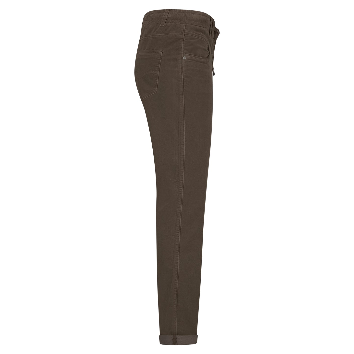 Tessy Velvet Jogger | Mud Pants Red Button 