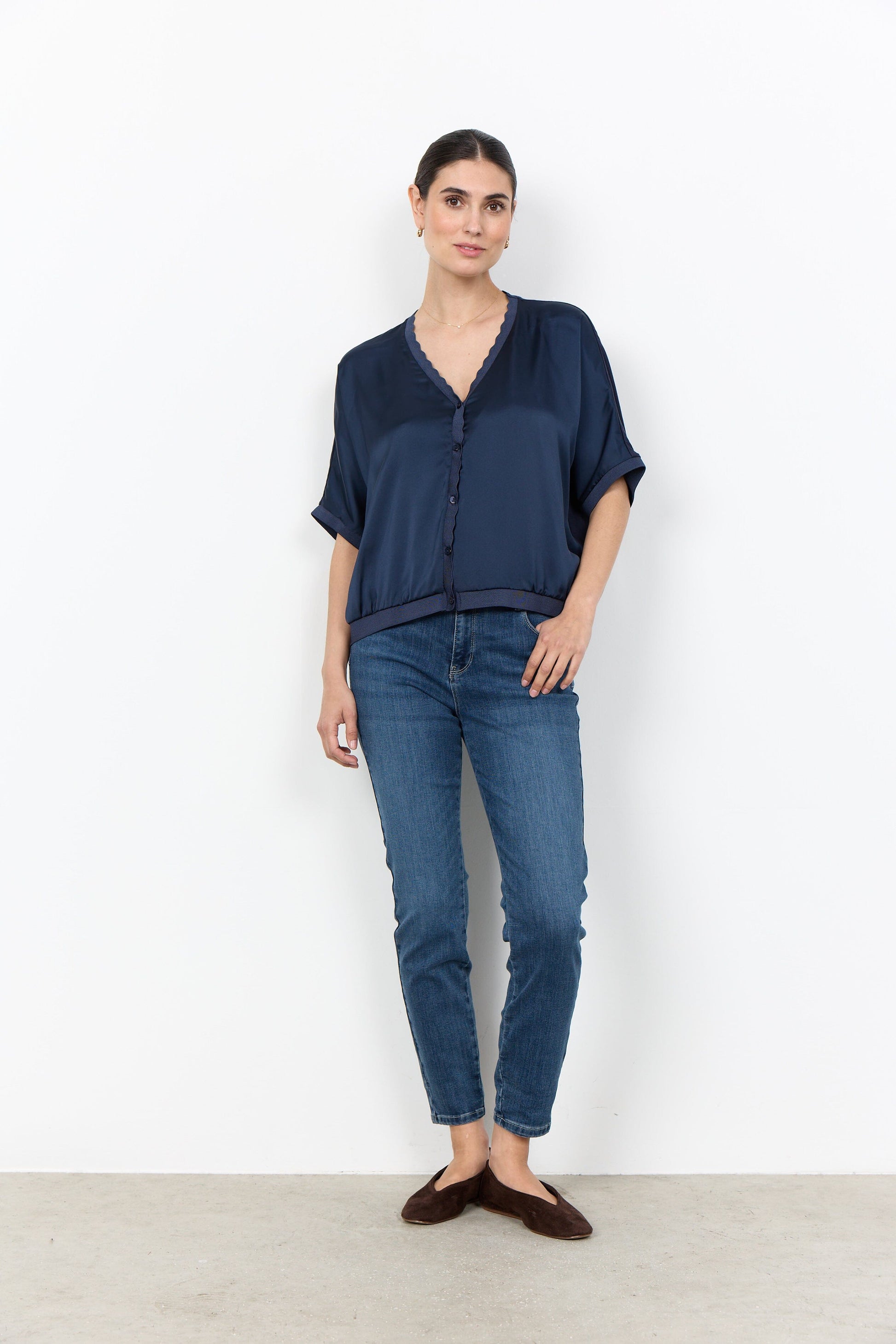 Thilde Cardigan | Navy Cardigan Soya Concept 