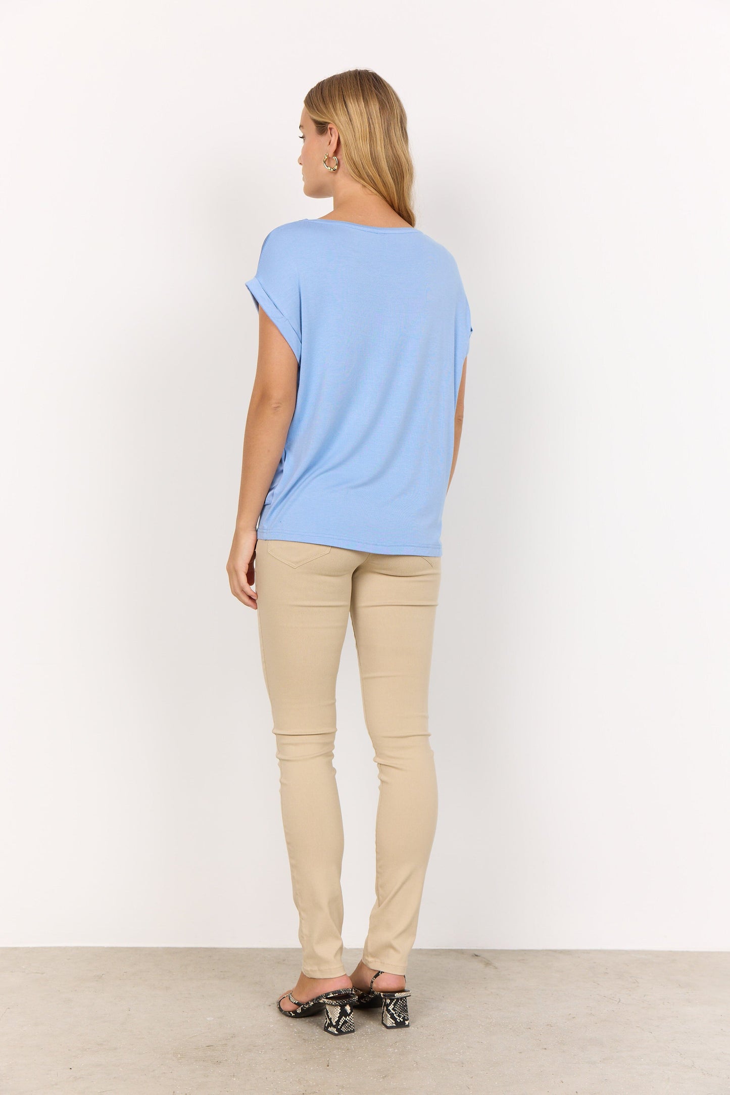 Thilde Top | Air Blue Blouse Soya Concept 