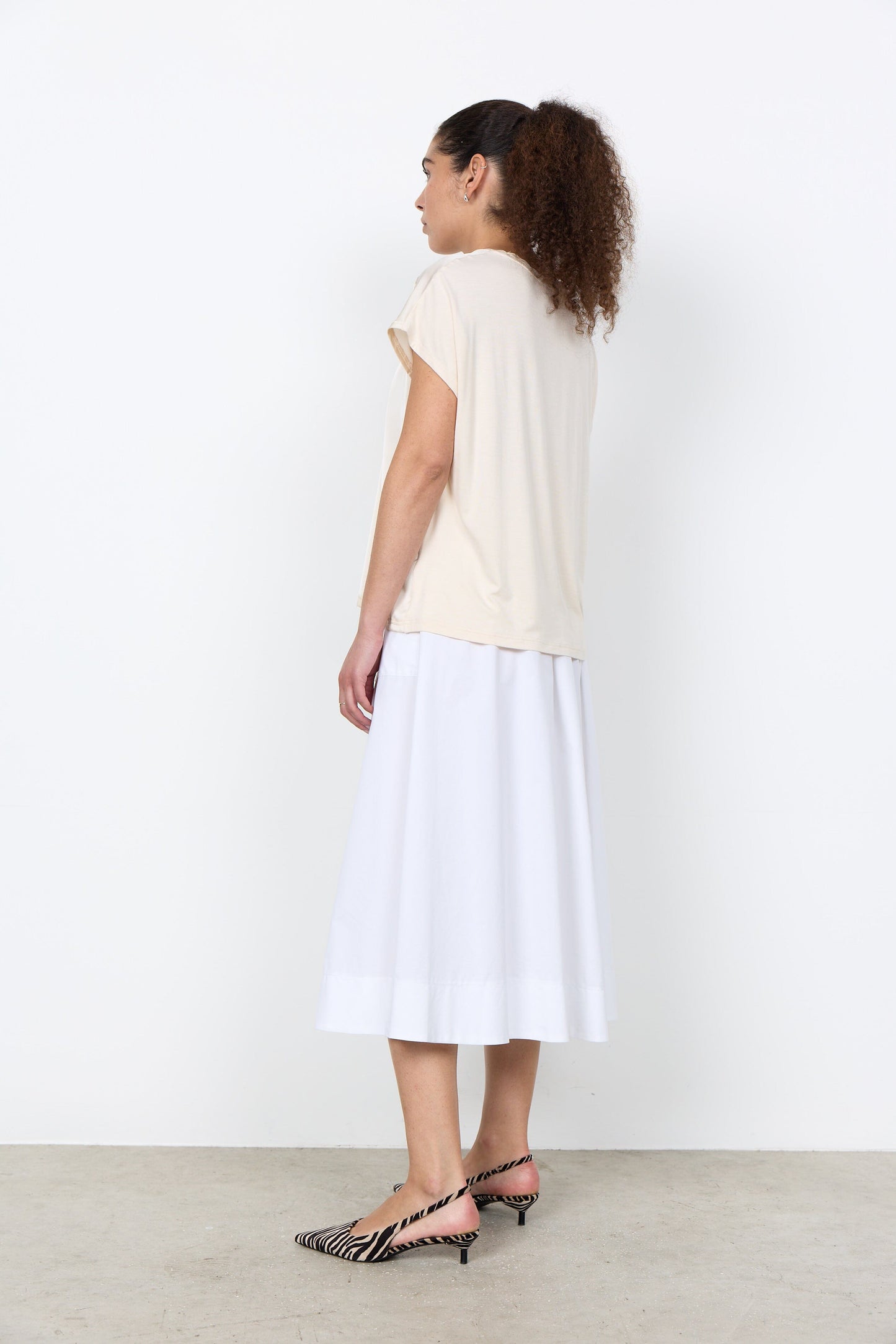 Thilde Top | Cream Blouse Soya Concept 