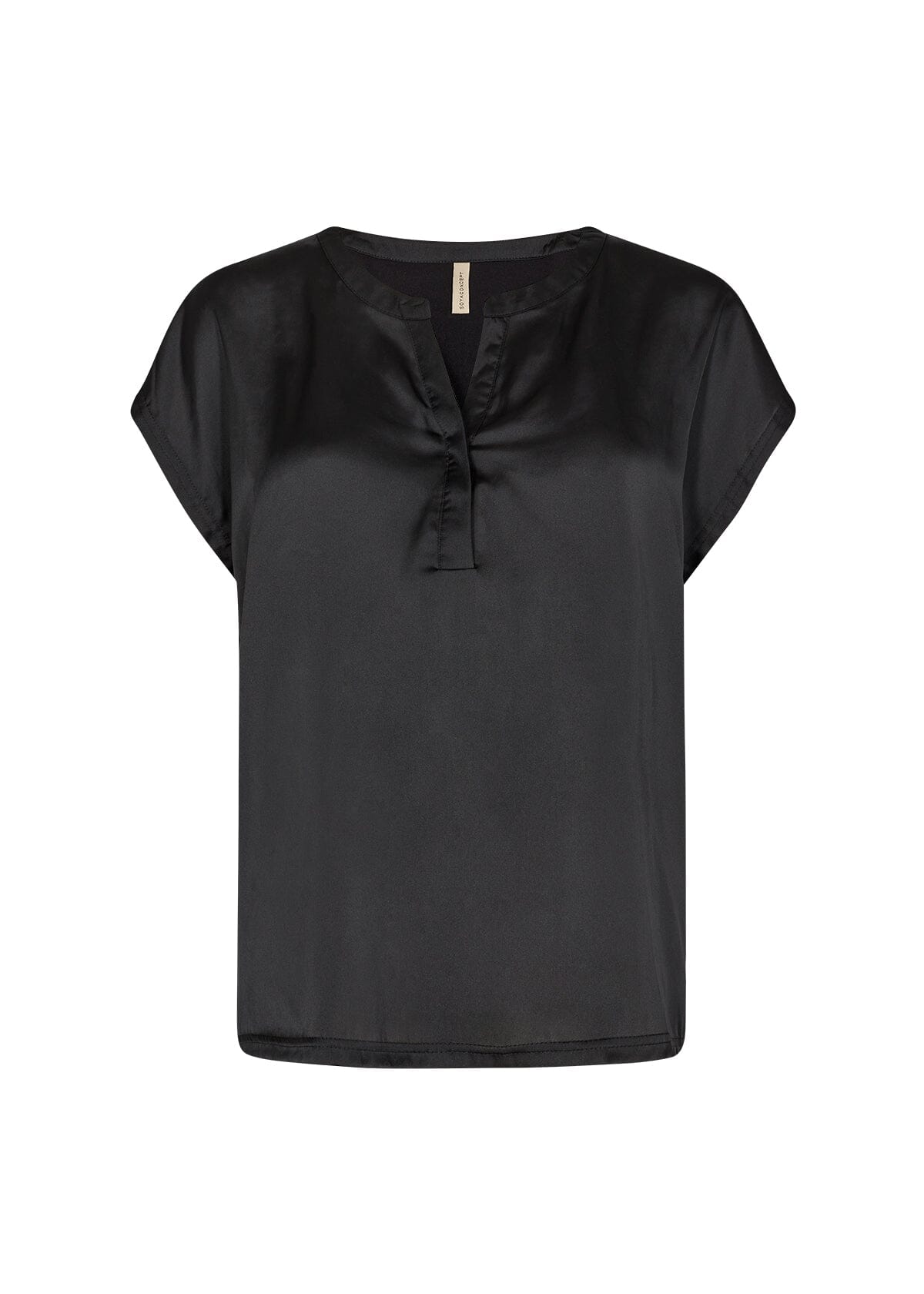 Thilde V Top | Black Blouse Soya Concept 