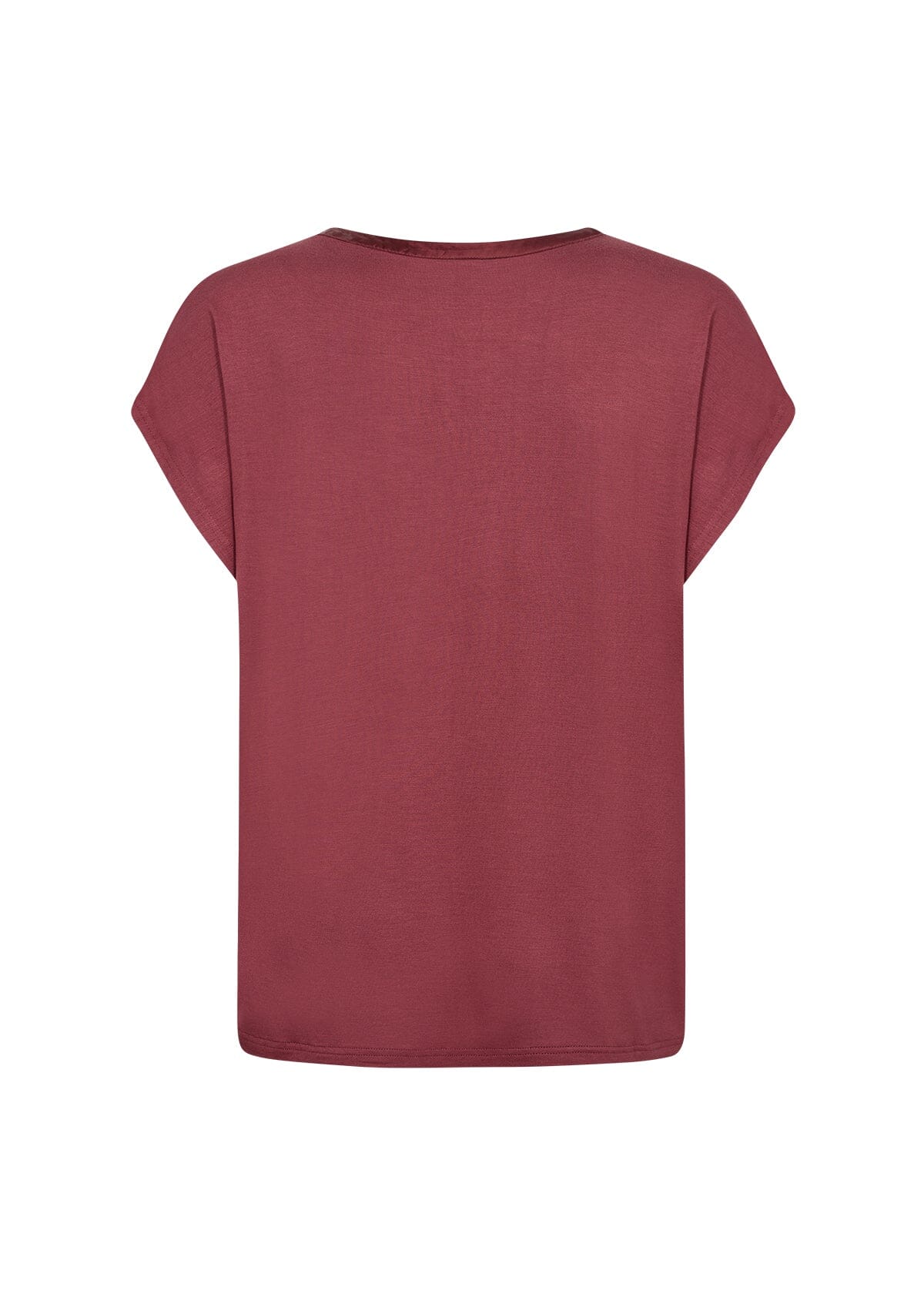 Thilde V Top | Oxblood Red Blouse Soya Concept 