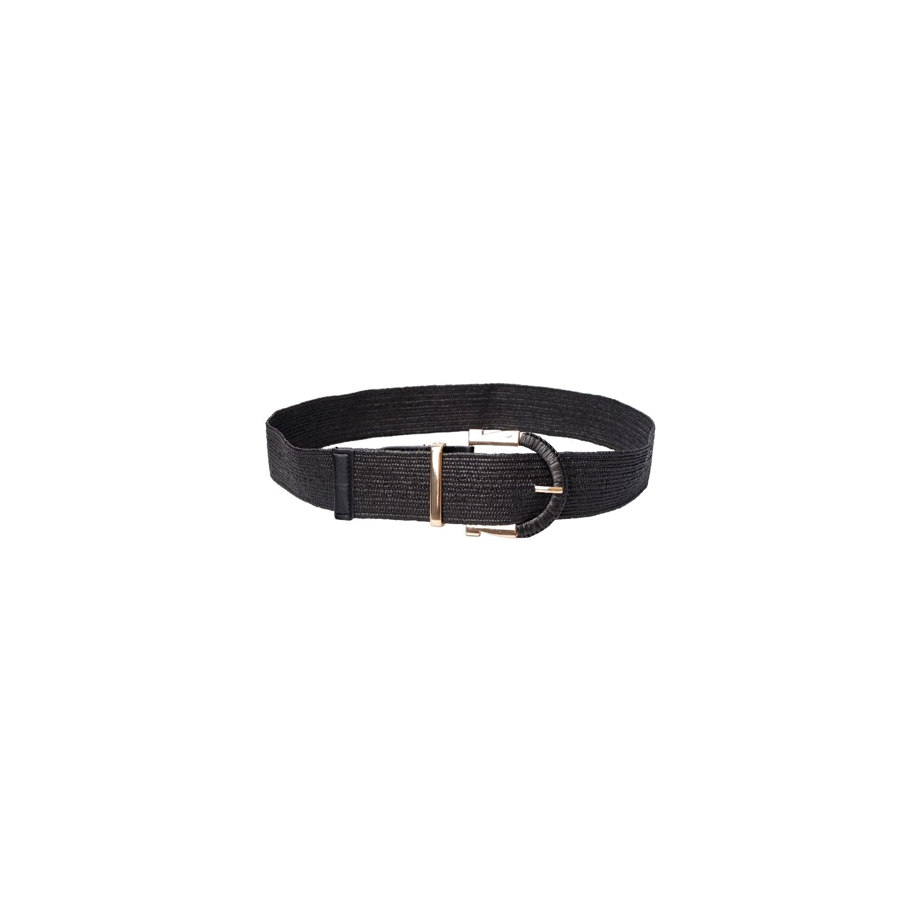 Thorne Jute Belt | Black Belt Black Colour 