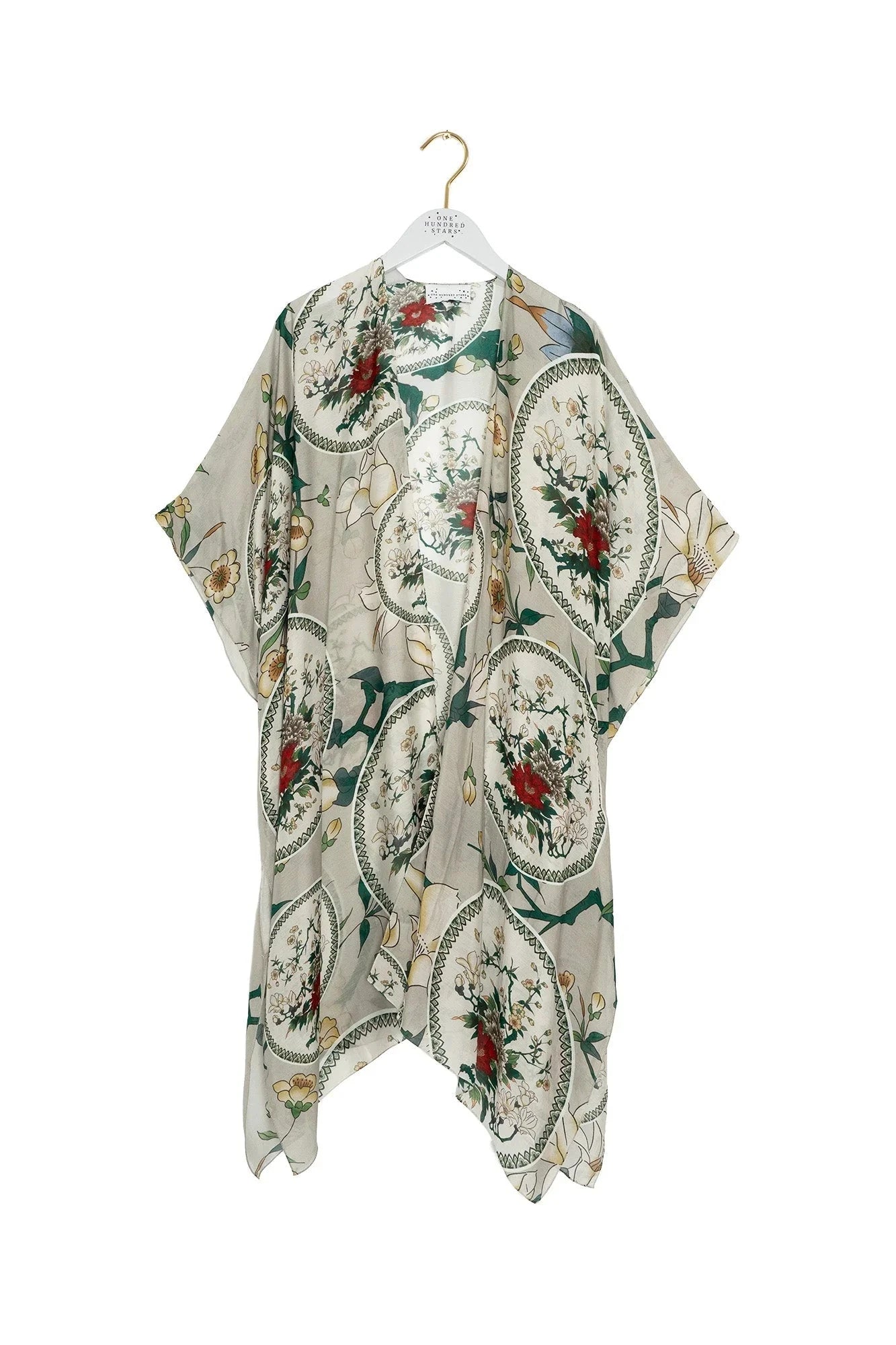 Throwover | Magnolia Plates | Putty Casual Kimonos One Hundred Stars 