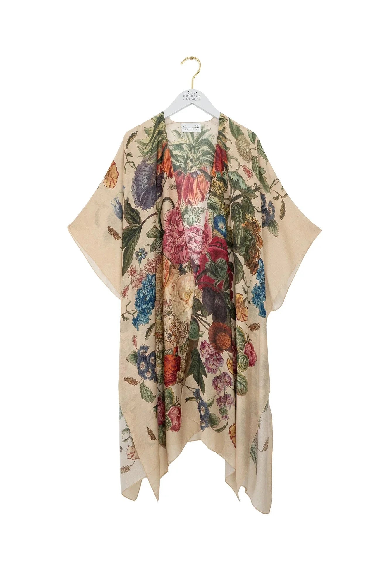 Throwover | Primula | Stone Casual Kimonos One Hundred Stars 