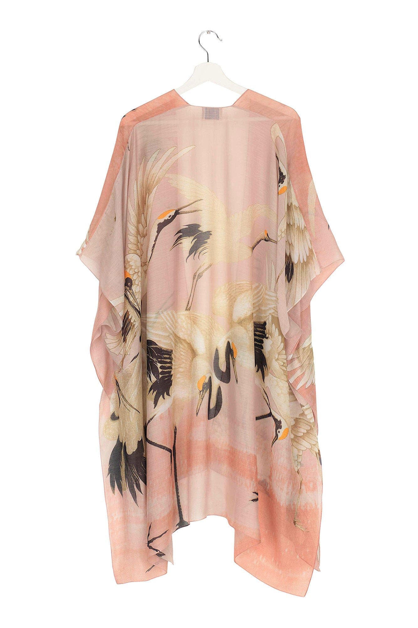 Throwover | Stork | Plaster Pink Casual Kimonos One Hundred Stars 