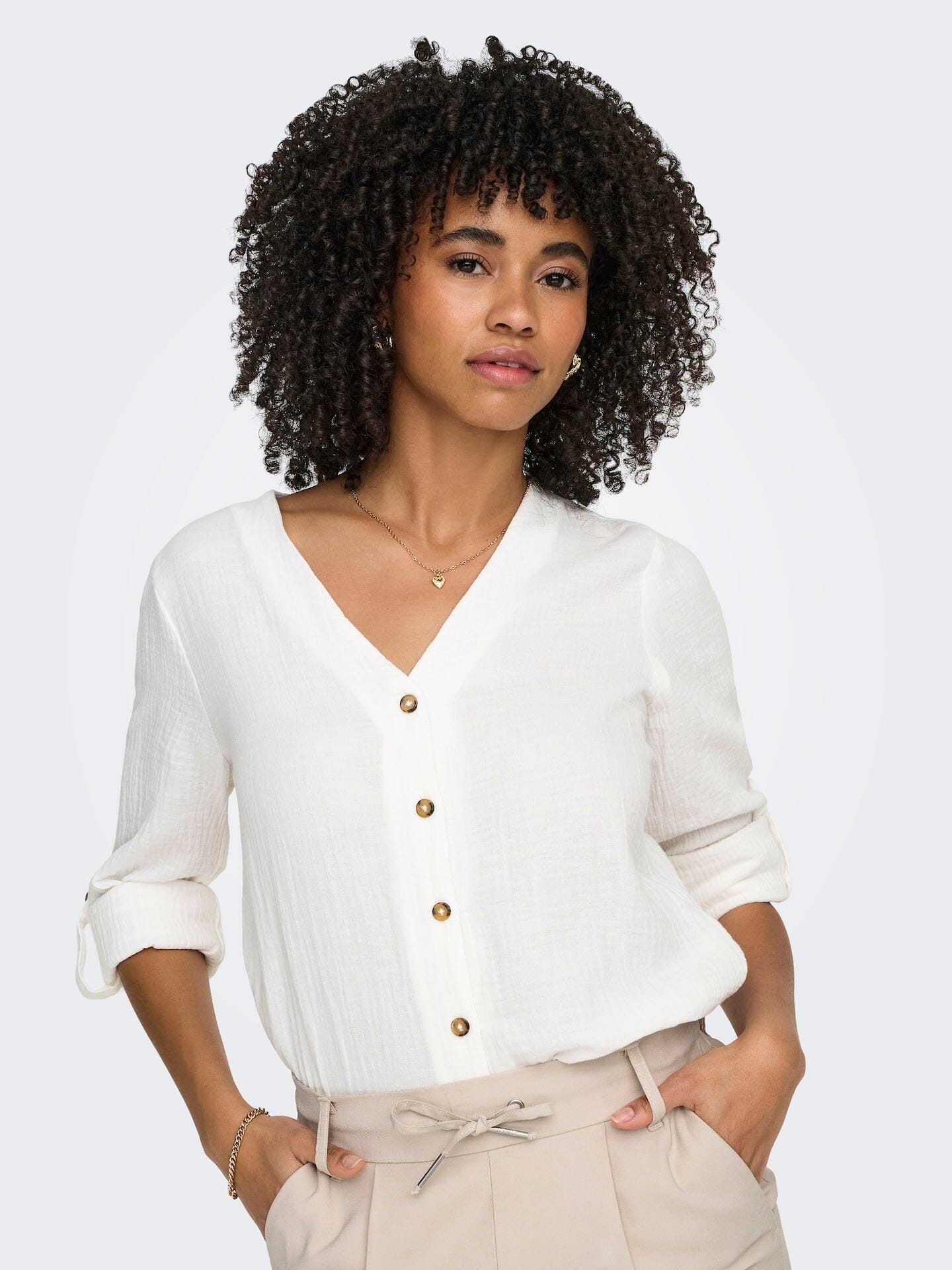Thyra Shirt | Cloud Dancer Shirt Only 
