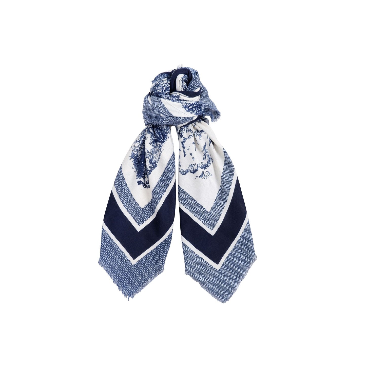 Tita Scarf | 2 Colours Scarves Black Colour 