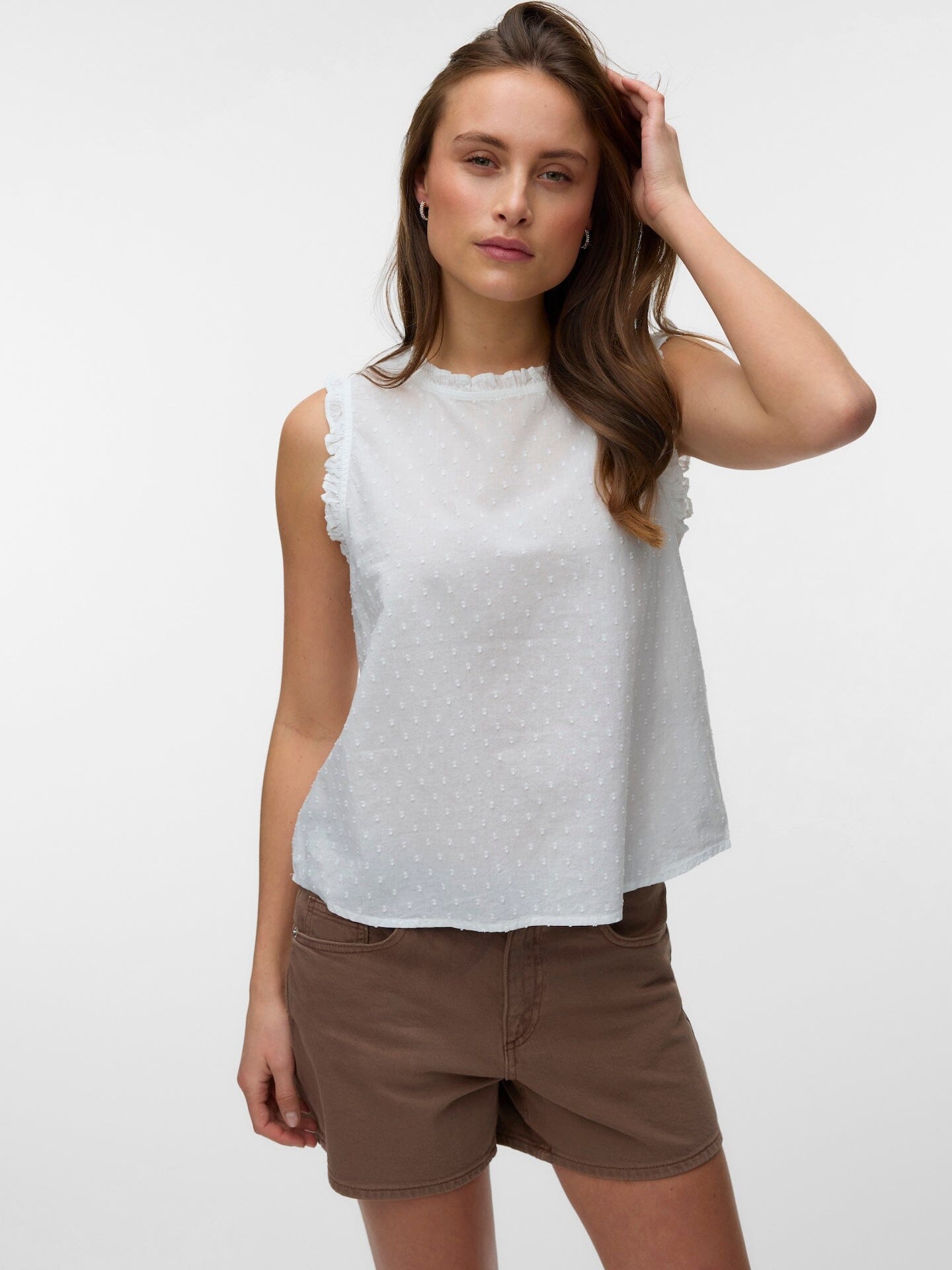 Trine Top | Snow White Blouse Vero Moda 