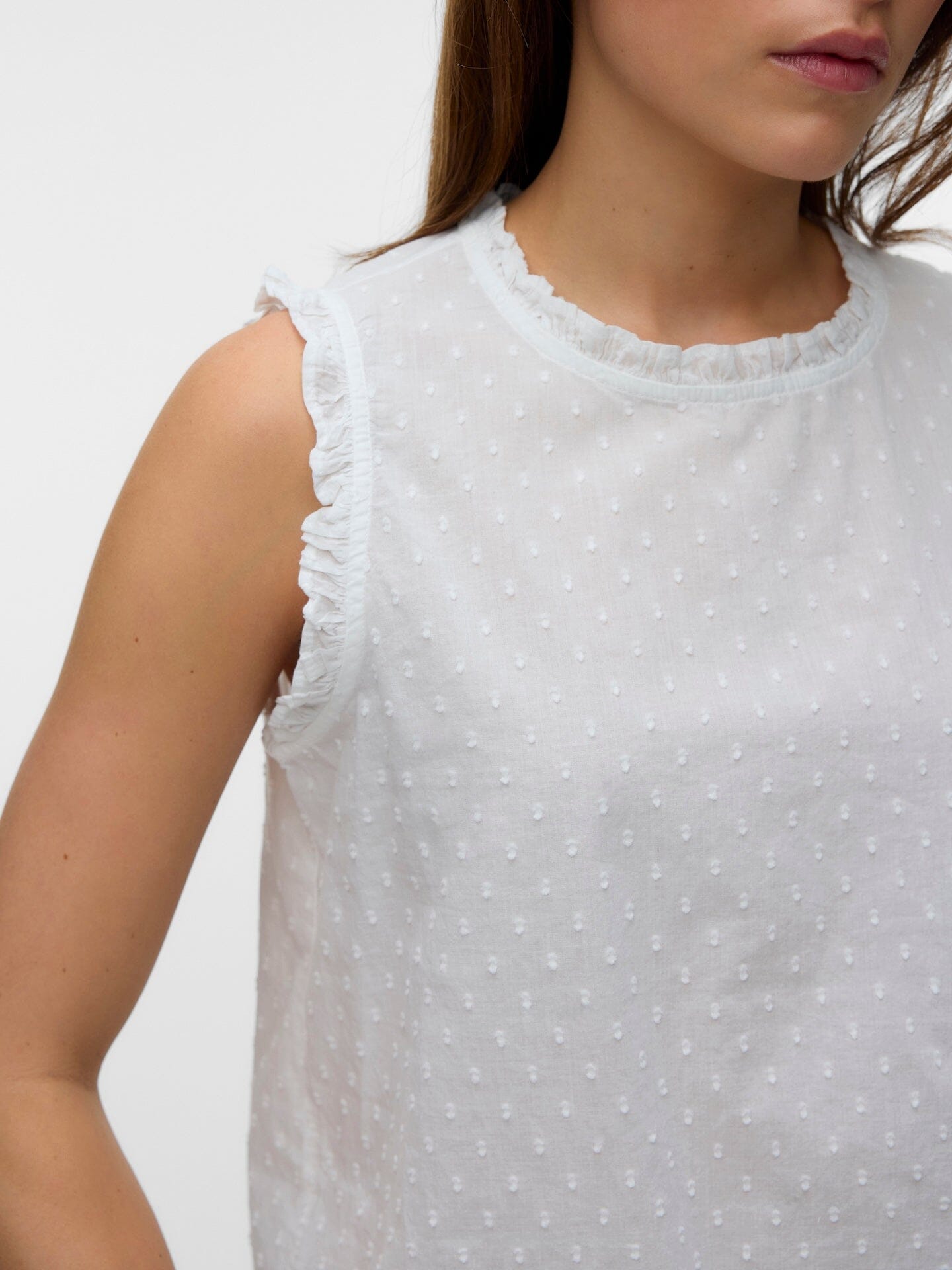 Trine Top | Snow White Blouse Vero Moda 