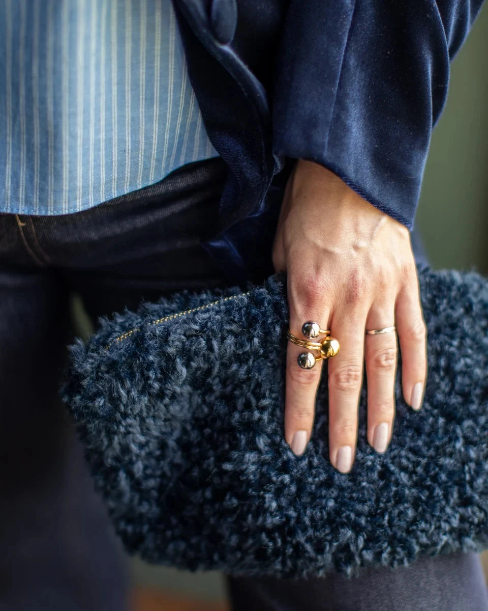 Triple Ball Ring | Gold/Silver Ring Chalk 