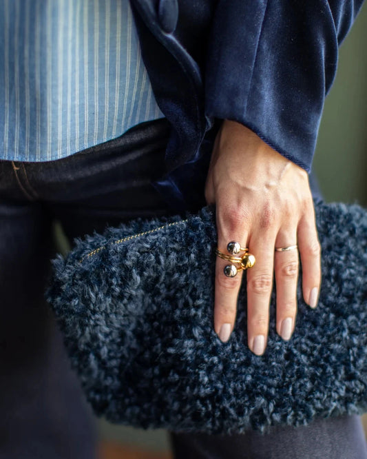 Triple Ball Ring | Gold/Silver Ring Chalk 
