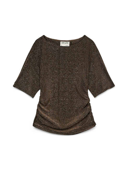 Ursula Top | Black Puce Shirts & Tops Aware 